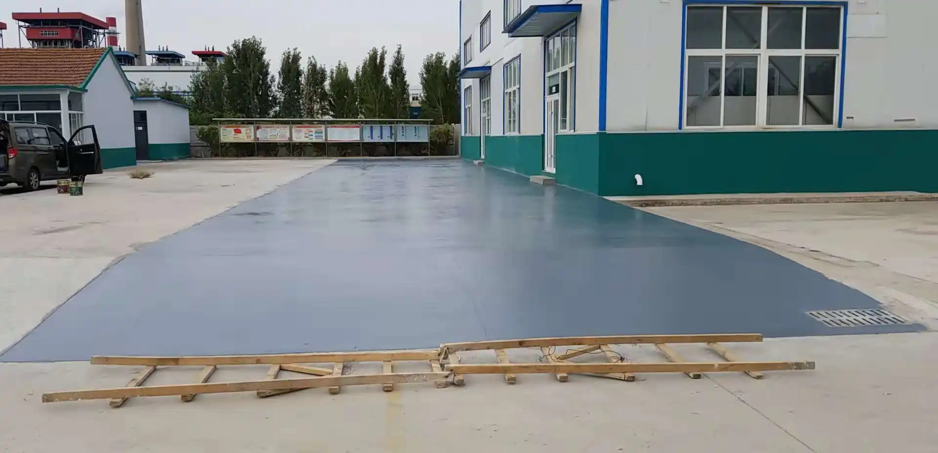 永州车间厂房地坪漆修补翻新